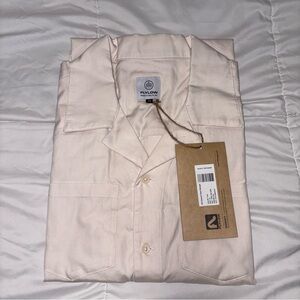 Flylow around town Tusk Tan Khaki Beige romper drawstring waist size XL Shorts